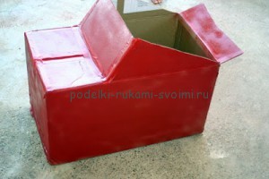 машина молния маквин своими руками из коробки