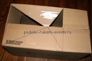 машина молния маквин своими руками из коробки
